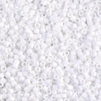 Miyuki delica beads 10/0 - Matted white DBM-351